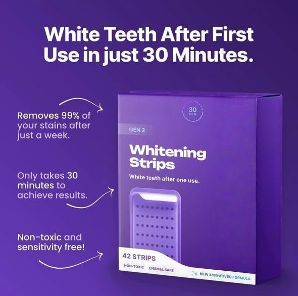 Purple Whitening Strips